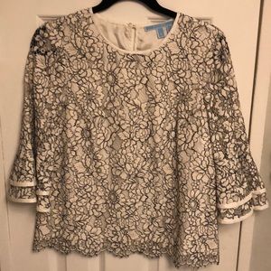 Draper James Lacy Top